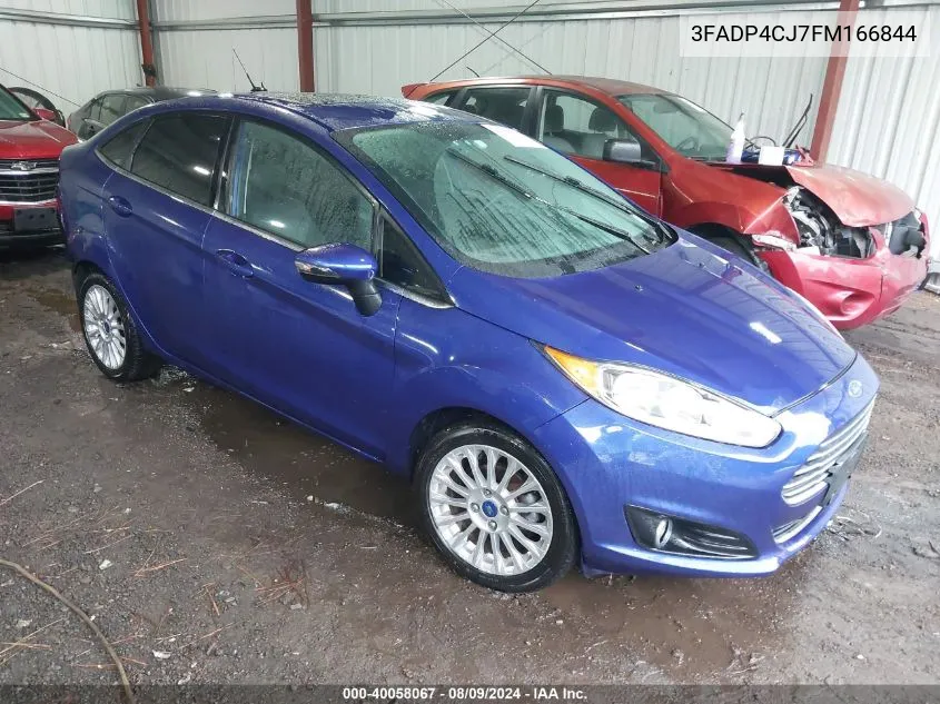 3FADP4CJ7FM166844 2015 Ford Fiesta Titanium