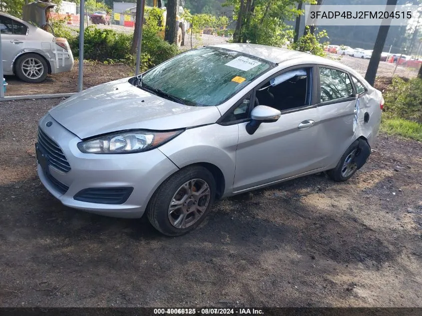 3FADP4BJ2FM204515 2015 Ford Fiesta Se