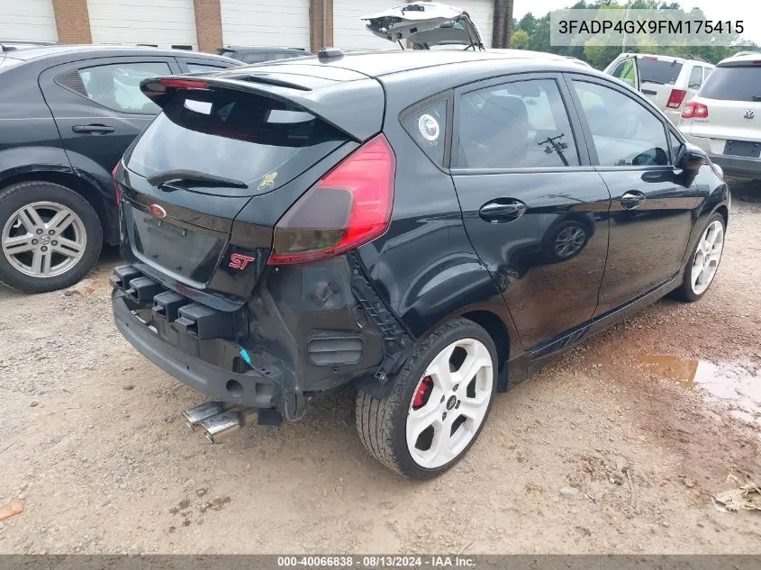 3FADP4GX9FM175415 2015 Ford Fiesta St