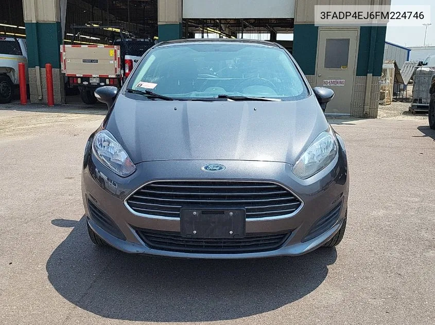 3FADP4EJ6FM224746 2015 Ford Fiesta Se