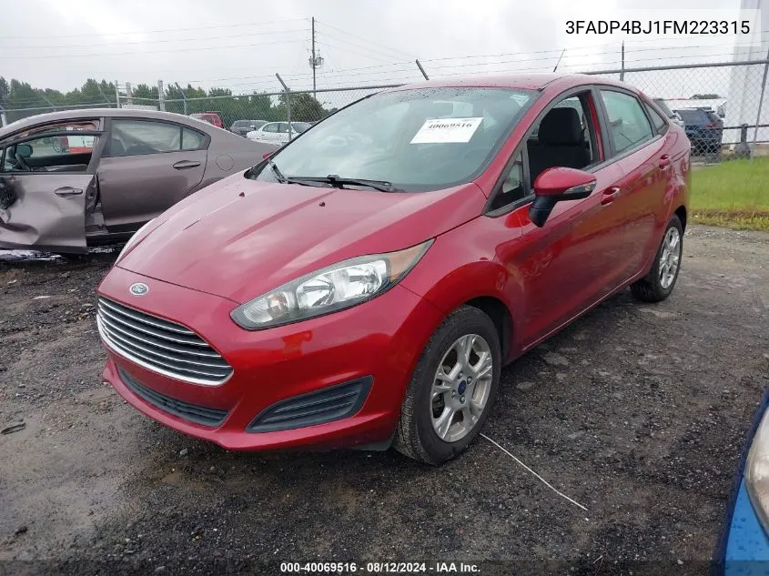 3FADP4BJ1FM223315 2015 Ford Fiesta Se