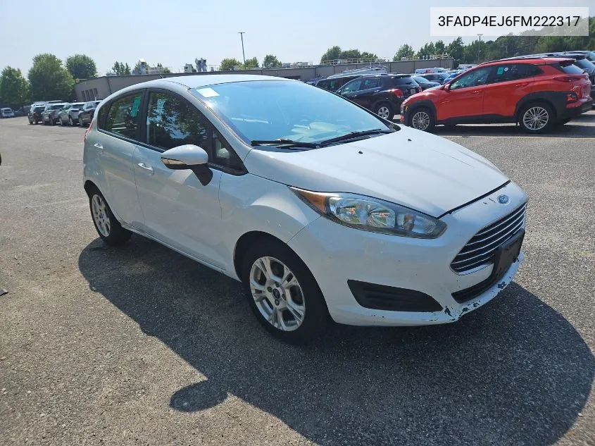 3FADP4EJ6FM222317 2015 Ford Fiesta Se