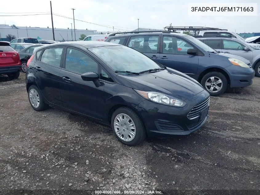 3FADP4TJ6FM171663 2015 Ford Fiesta S