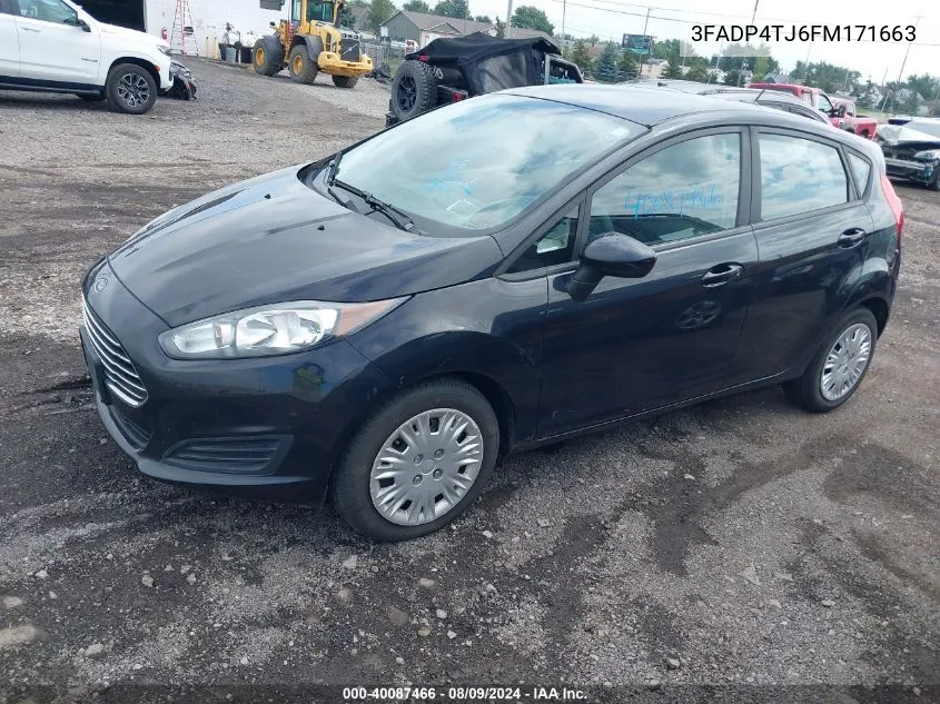 3FADP4TJ6FM171663 2015 Ford Fiesta S