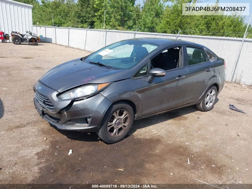 3FADP4BJ6FM208437 2015 Ford Fiesta Se