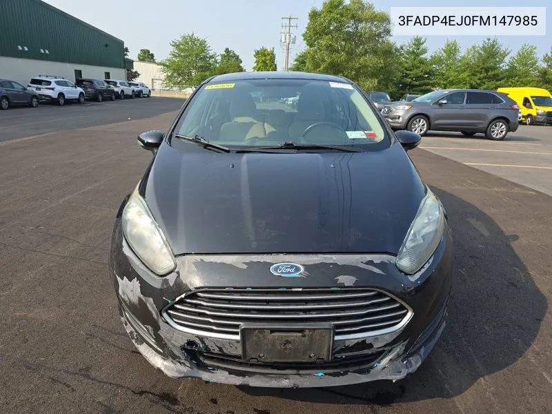 2015 Ford Fiesta Se VIN: 3FADP4EJ0FM147985 Lot: 40142106