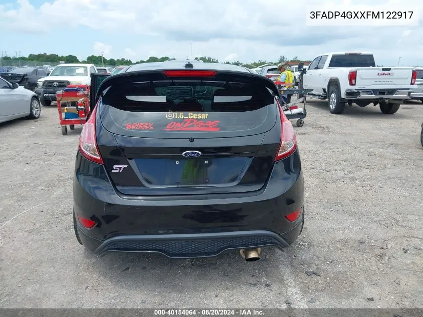 3FADP4GXXFM122917 2015 Ford Fiesta St