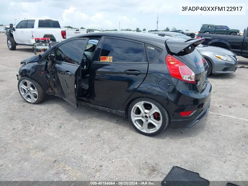 3FADP4GXXFM122917 2015 Ford Fiesta St