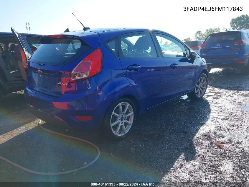 3FADP4EJ6FM117843 2015 Ford Fiesta Se