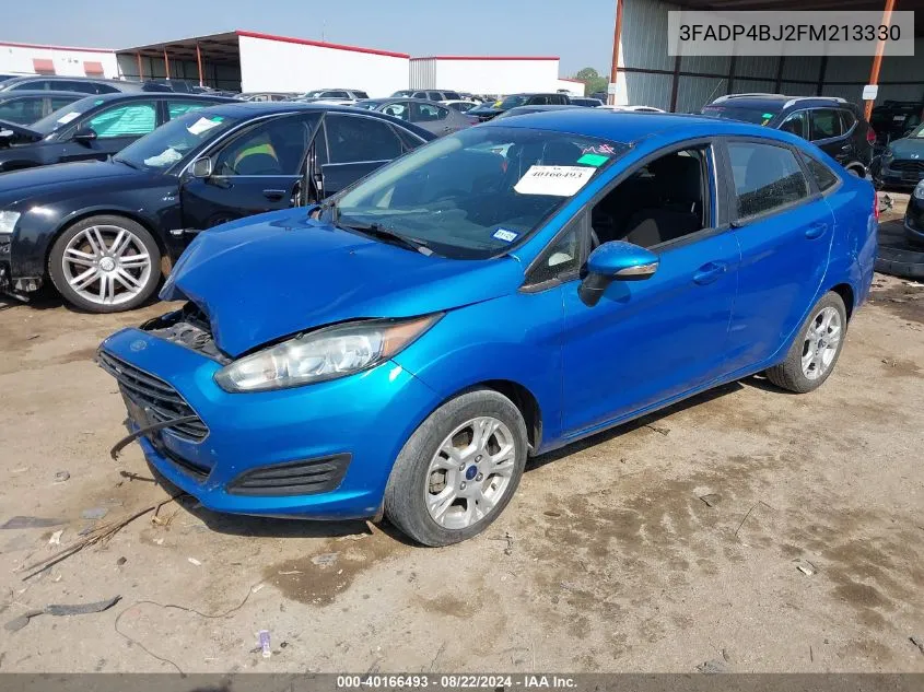 3FADP4BJ2FM213330 2015 Ford Fiesta Se