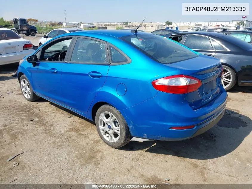 3FADP4BJ2FM213330 2015 Ford Fiesta Se