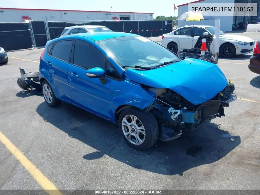 3FADP4EJ1FM110153 2015 Ford Fiesta Se