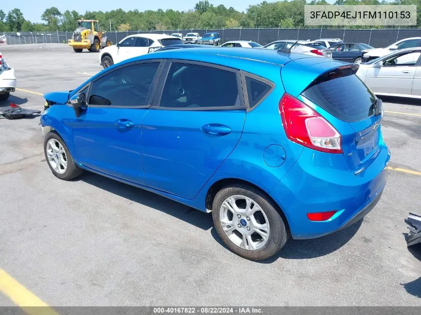 3FADP4EJ1FM110153 2015 Ford Fiesta Se