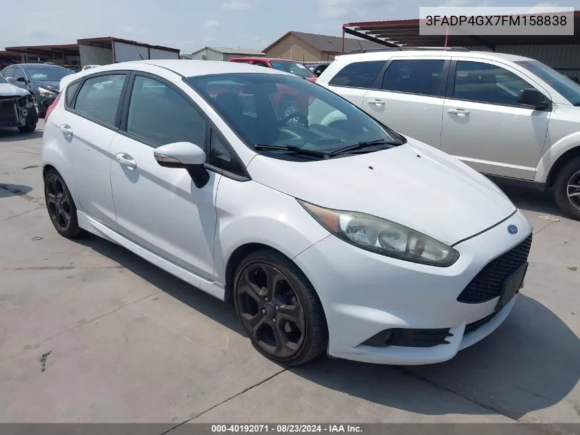 3FADP4GX7FM158838 2015 Ford Fiesta St