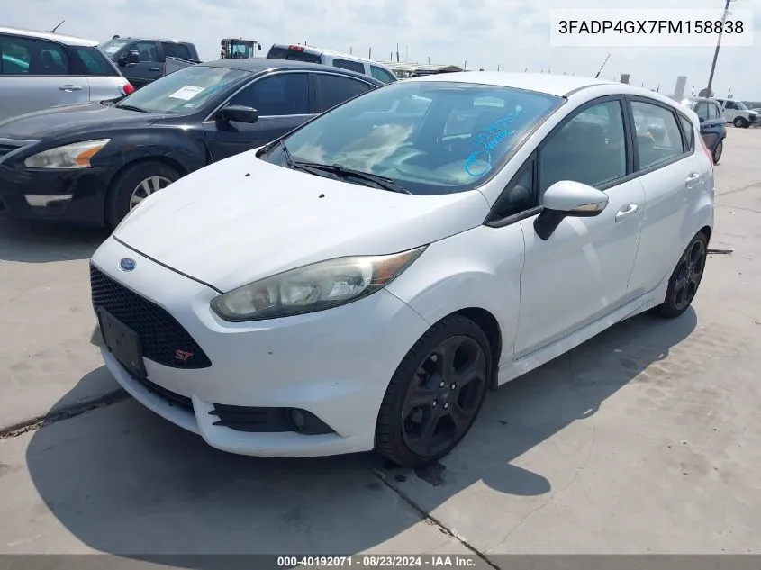 3FADP4GX7FM158838 2015 Ford Fiesta St