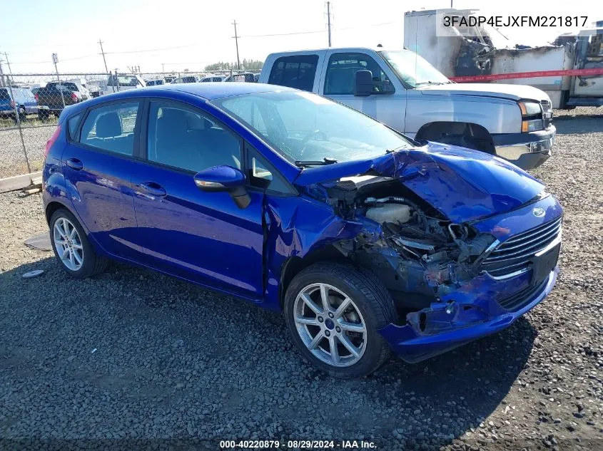 3FADP4EJXFM221817 2015 Ford Fiesta Se