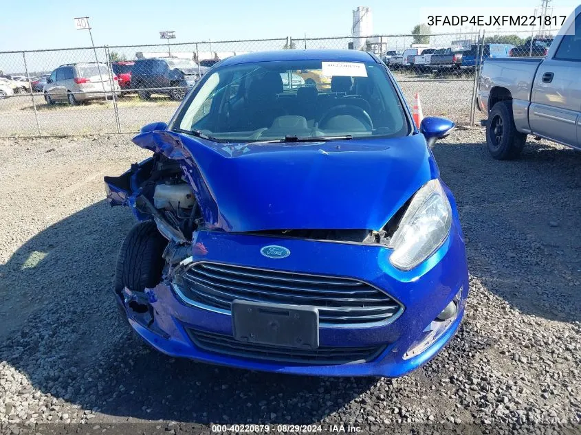 3FADP4EJXFM221817 2015 Ford Fiesta Se