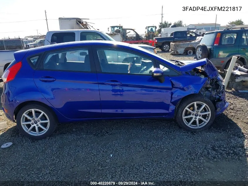 3FADP4EJXFM221817 2015 Ford Fiesta Se