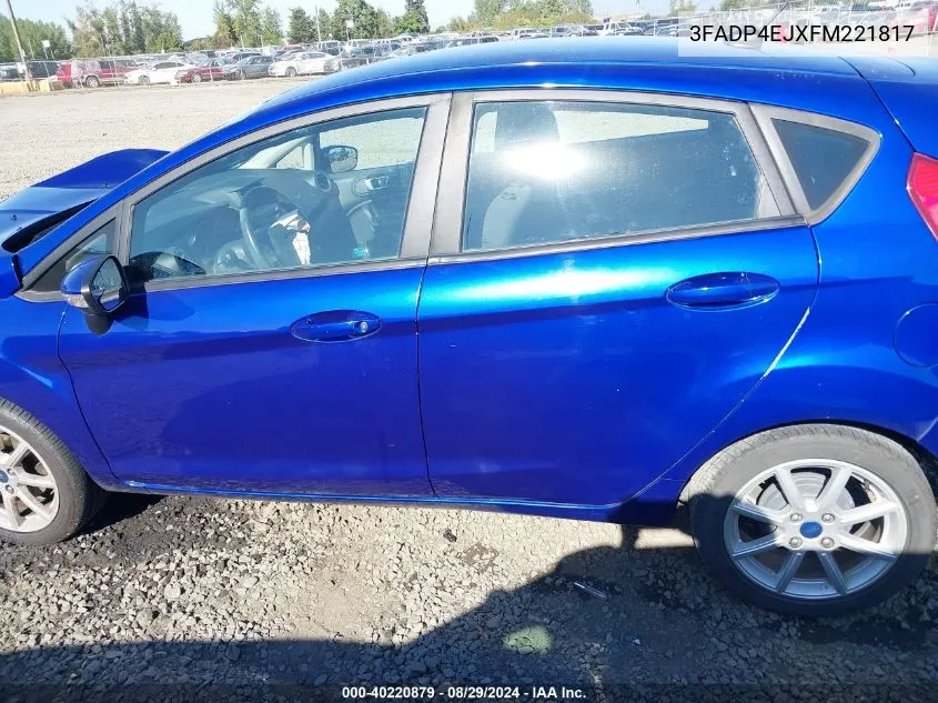 3FADP4EJXFM221817 2015 Ford Fiesta Se