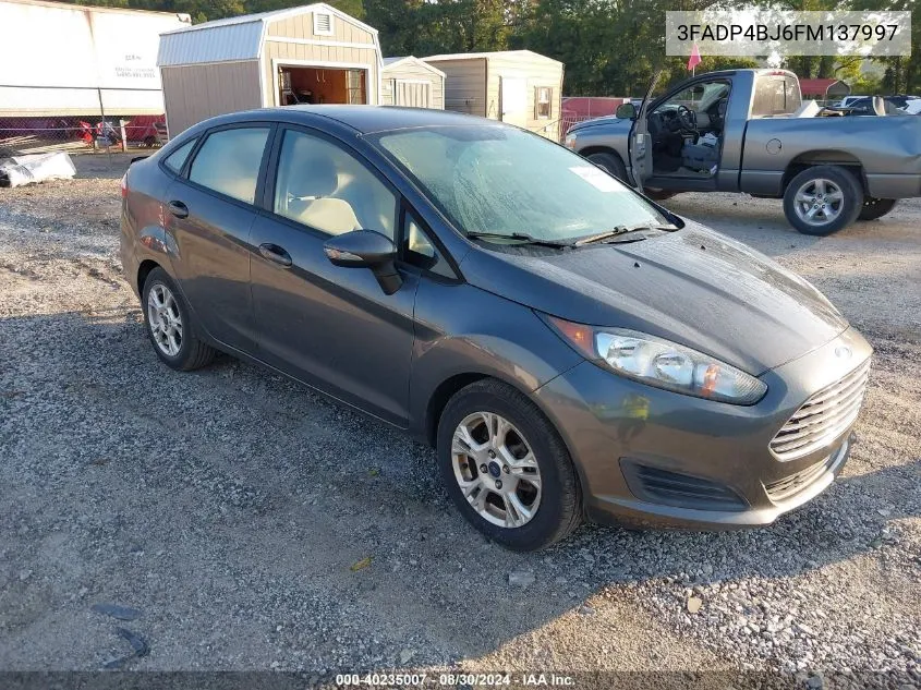 3FADP4BJ6FM137997 2015 Ford Fiesta Se