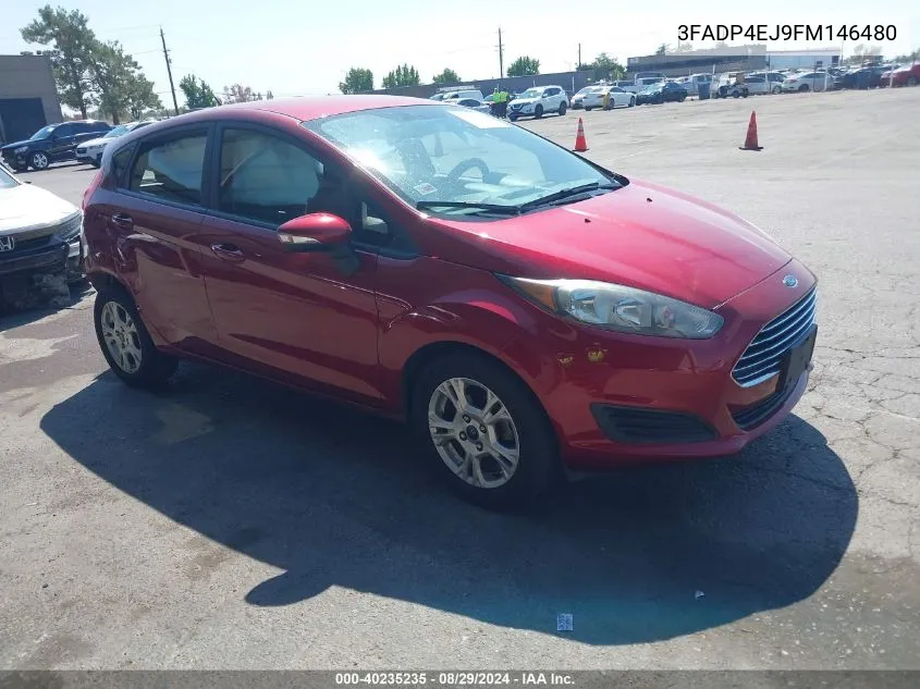 2015 Ford Fiesta Se VIN: 3FADP4EJ9FM146480 Lot: 40235235