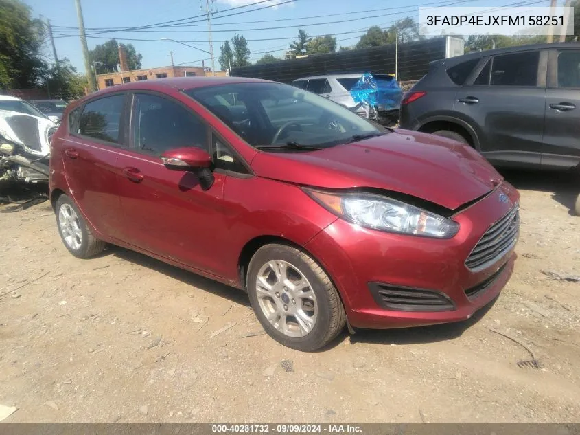 3FADP4EJXFM158251 2015 Ford Fiesta Se