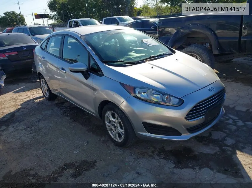 3FADP4AJ6FM141517 2015 Ford Fiesta S