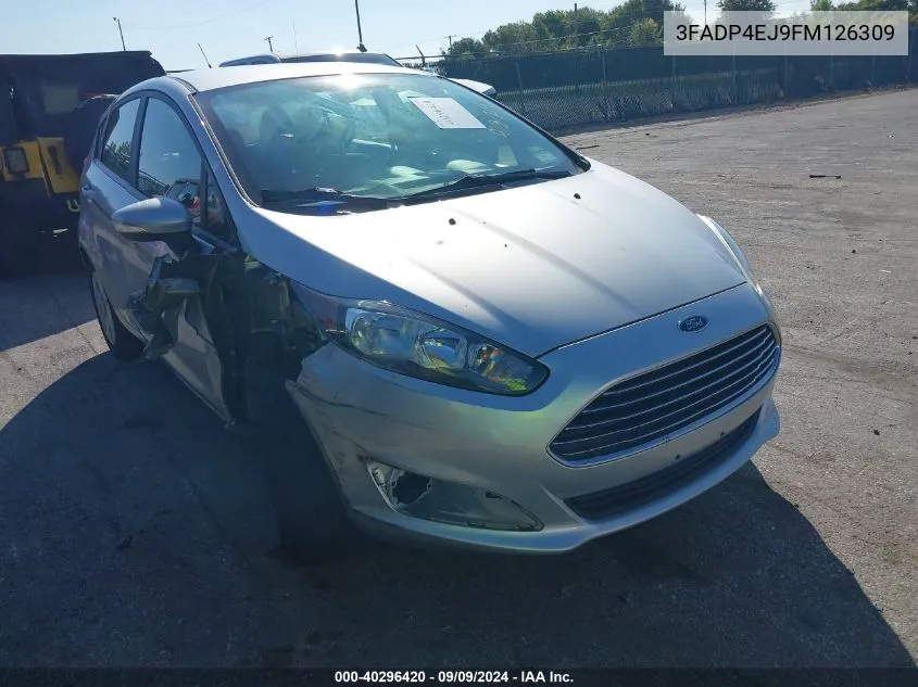 2015 Ford Fiesta Se VIN: 3FADP4EJ9FM126309 Lot: 40296420