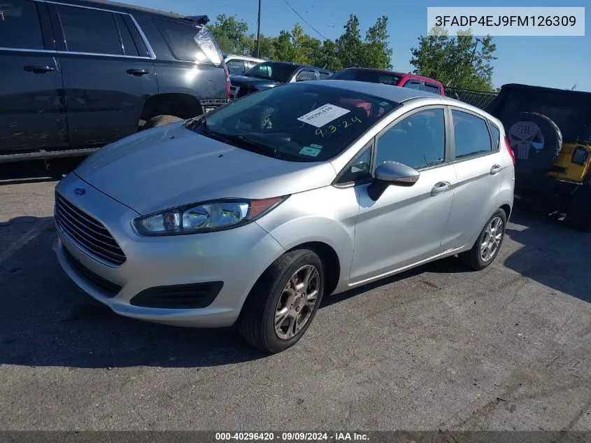 2015 Ford Fiesta Se VIN: 3FADP4EJ9FM126309 Lot: 40296420