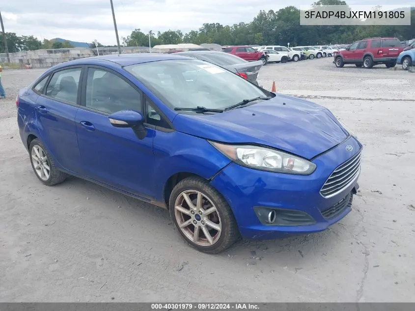 3FADP4BJXFM191805 2015 Ford Fiesta Se