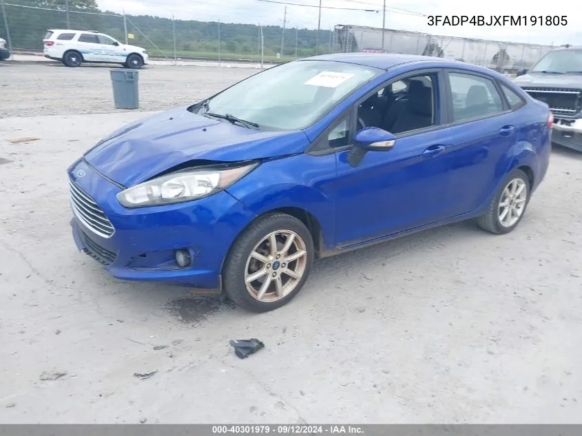 3FADP4BJXFM191805 2015 Ford Fiesta Se