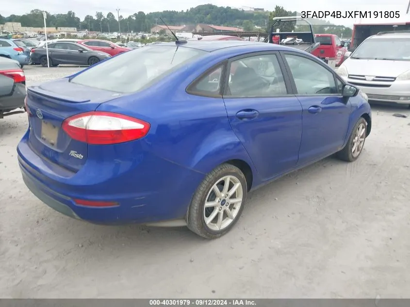 3FADP4BJXFM191805 2015 Ford Fiesta Se