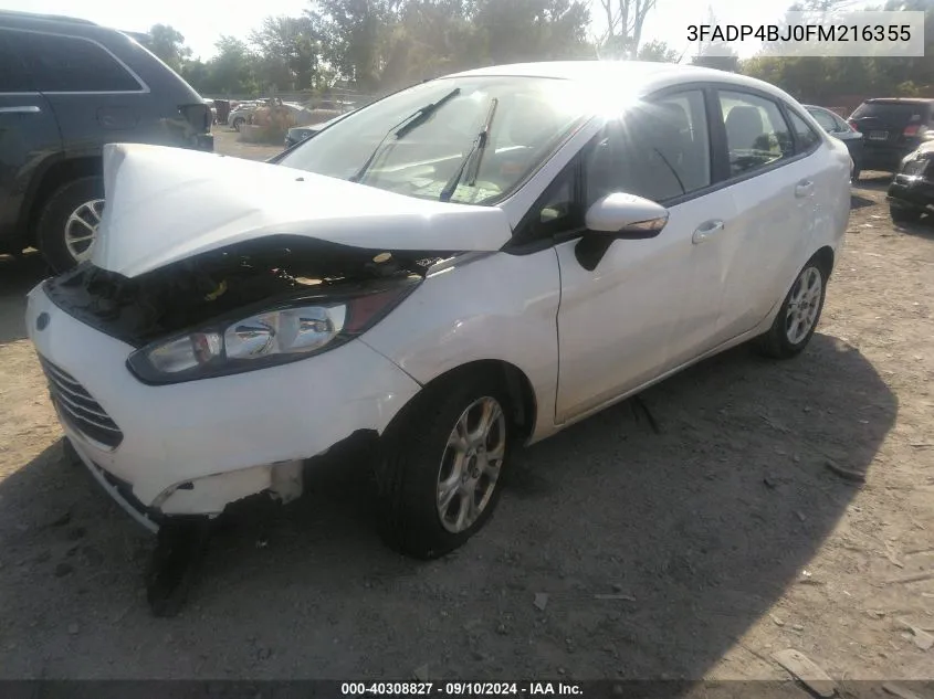 3FADP4BJ0FM216355 2015 Ford Fiesta Se