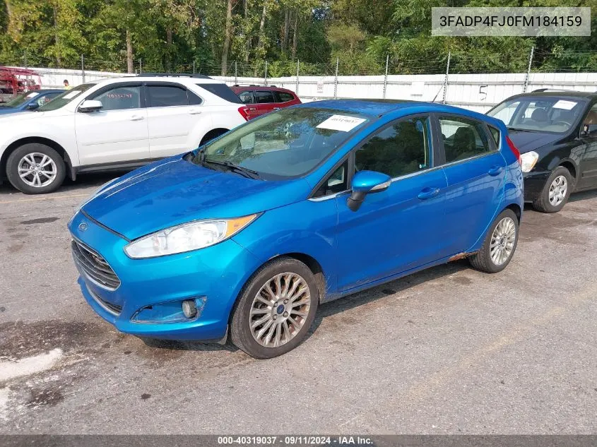 3FADP4FJ0FM184159 2015 Ford Fiesta Titanium