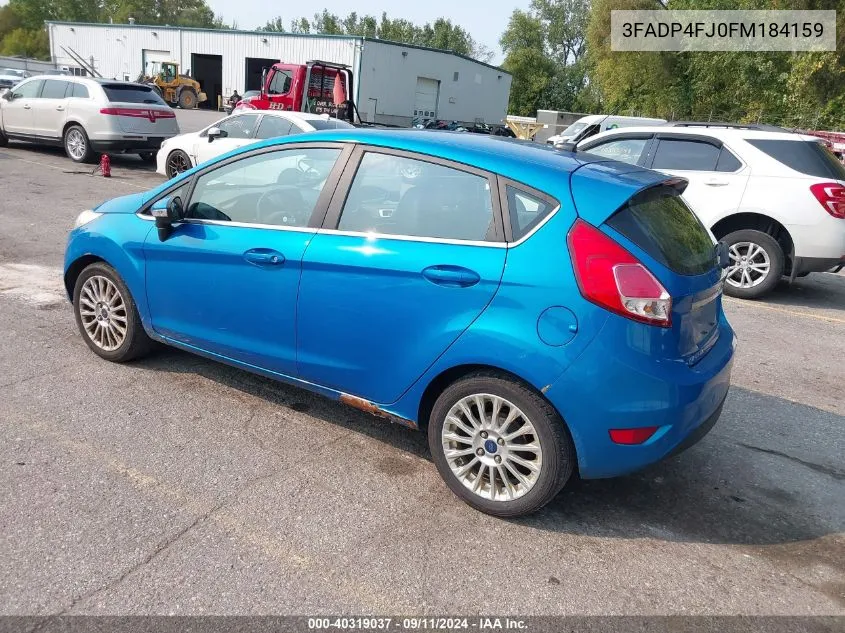 3FADP4FJ0FM184159 2015 Ford Fiesta Titanium