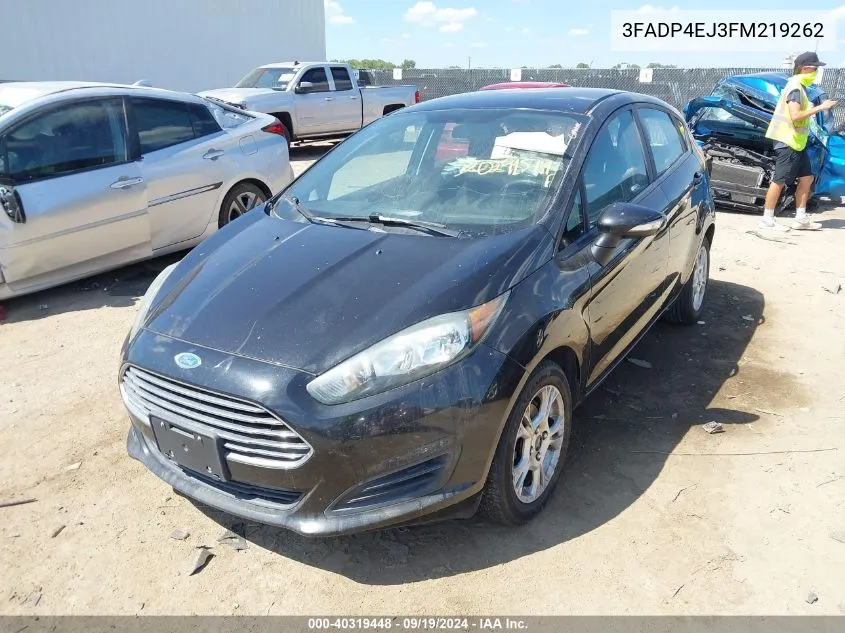 3FADP4EJ3FM219262 2015 Ford Fiesta Se