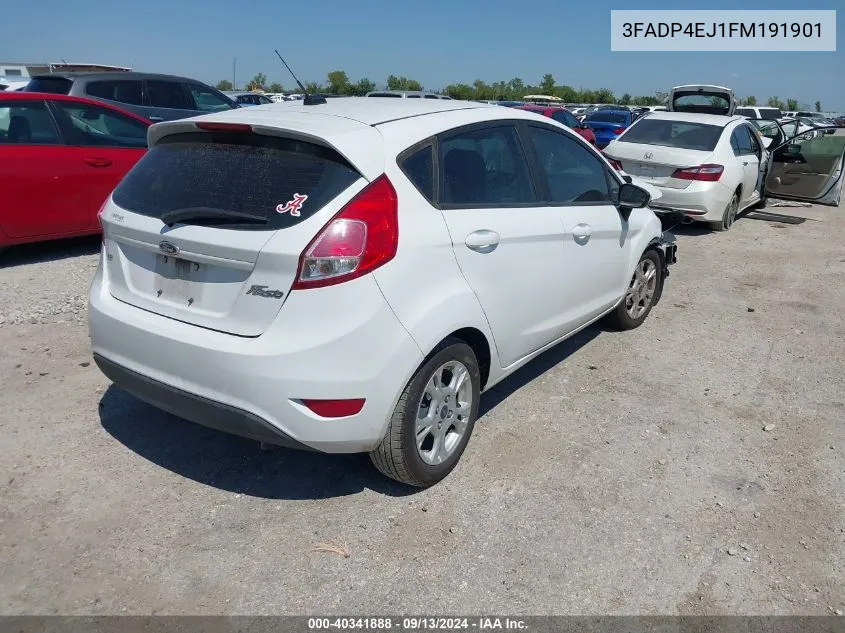 3FADP4EJ1FM191901 2015 Ford Fiesta Se