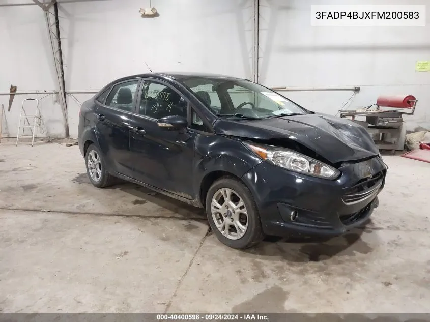 3FADP4BJXFM200583 2015 Ford Fiesta Se