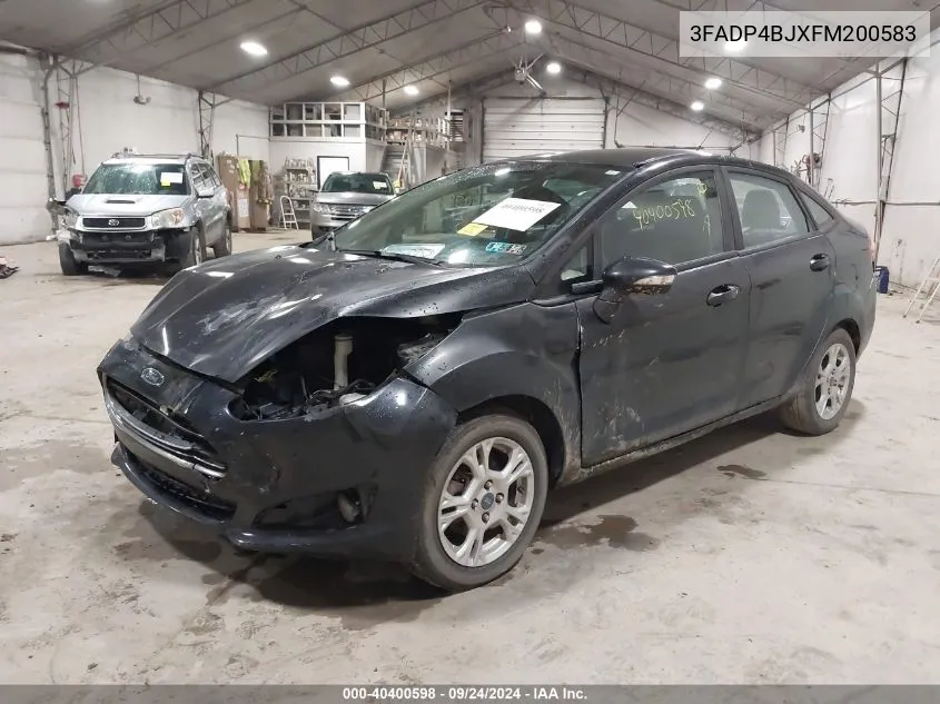 3FADP4BJXFM200583 2015 Ford Fiesta Se