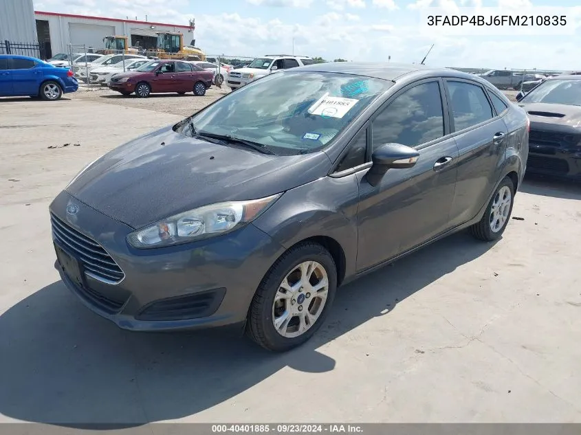 3FADP4BJ6FM210835 2015 Ford Fiesta Se