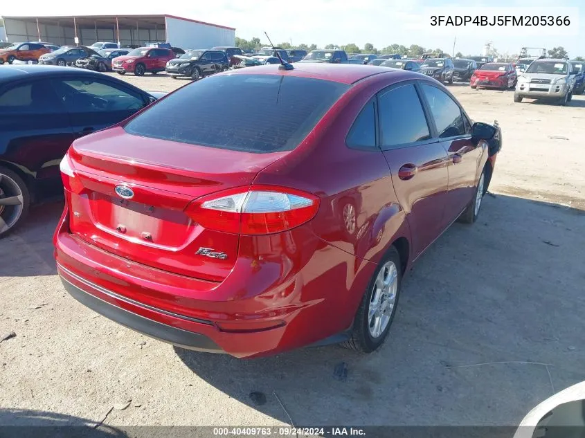 3FADP4BJ5FM205366 2015 Ford Fiesta Se