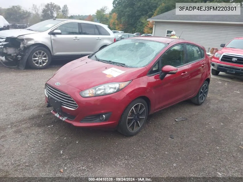 3FADP4EJ3FM220301 2015 Ford Fiesta Se