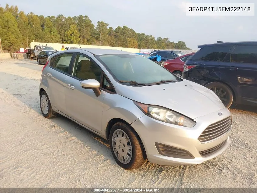 3FADP4TJ5FM222148 2015 Ford Fiesta S