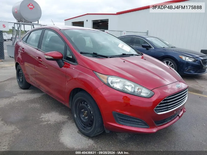 3FADP4BJ4FM175888 2015 Ford Fiesta Se