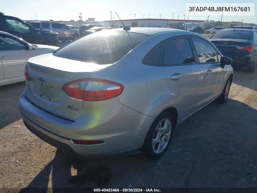 3FADP4BJ8FM167681 2015 Ford Fiesta Se