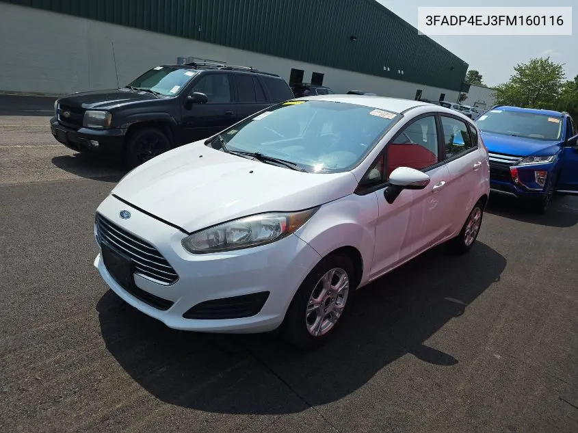 3FADP4EJ3FM160116 2015 Ford Fiesta Se