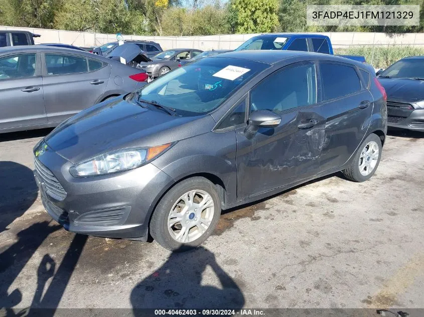 2015 Ford Fiesta Se VIN: 3FADP4EJ1FM121329 Lot: 40462403