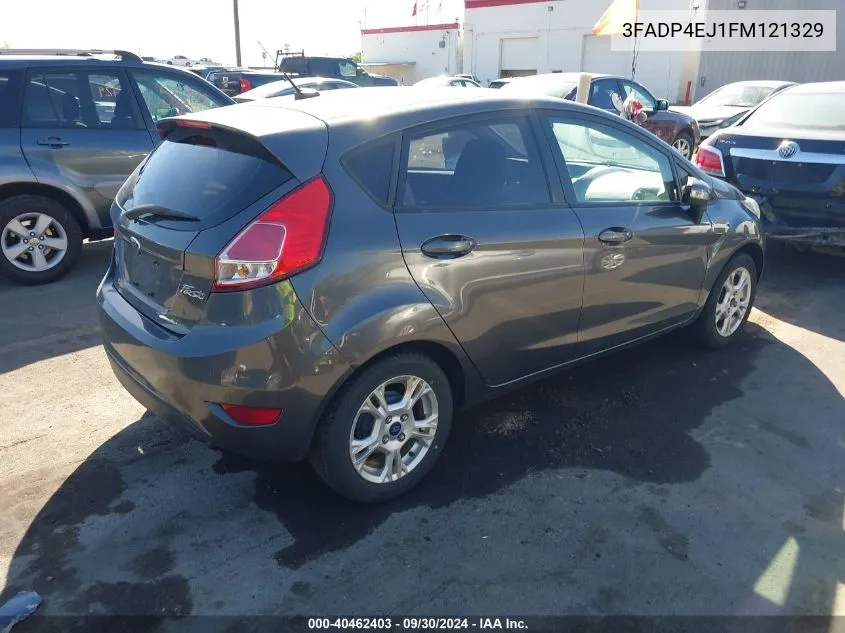 2015 Ford Fiesta Se VIN: 3FADP4EJ1FM121329 Lot: 40462403