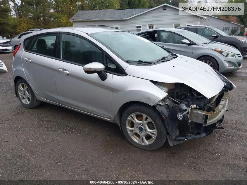 3FADP4EJ7FM208376 2015 Ford Fiesta Se