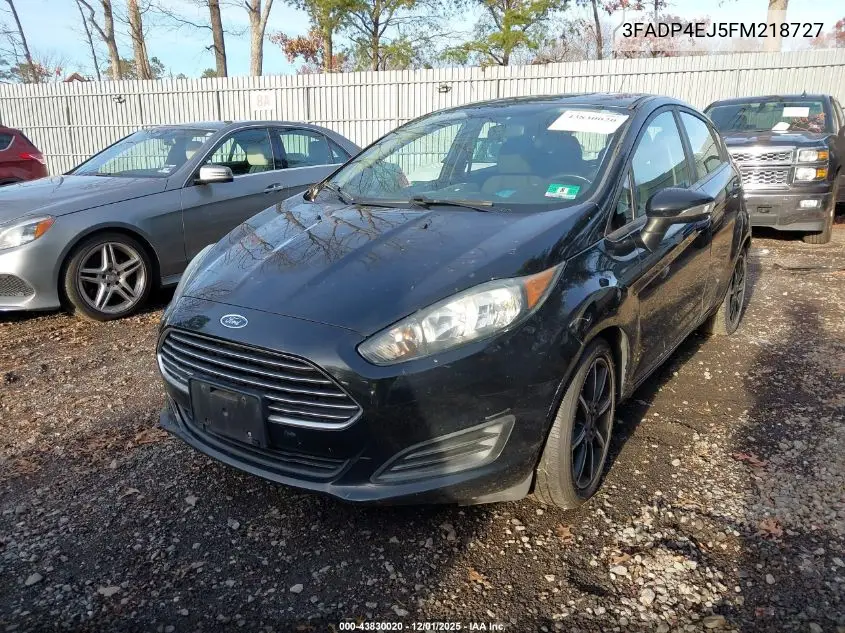 3FADP4EJ5FM218727 2015 Ford Fiesta Se
